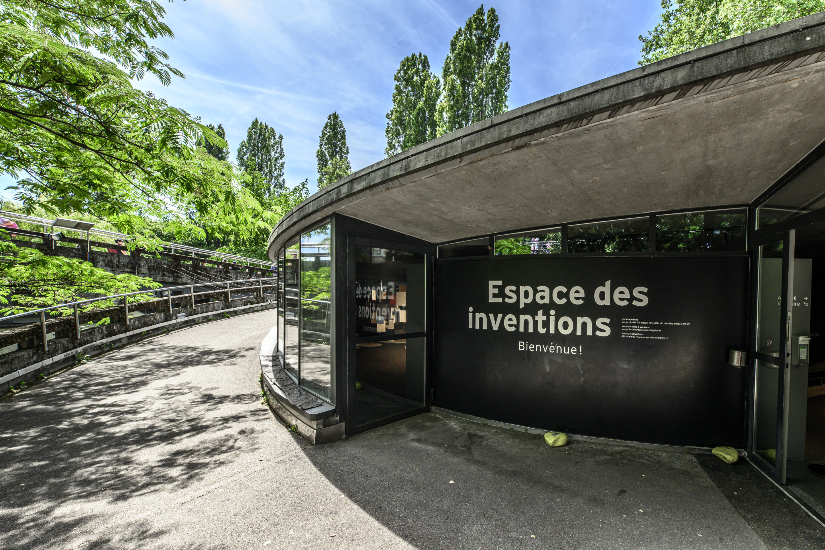 Bâtiment Espace des Inventions Lausanne
