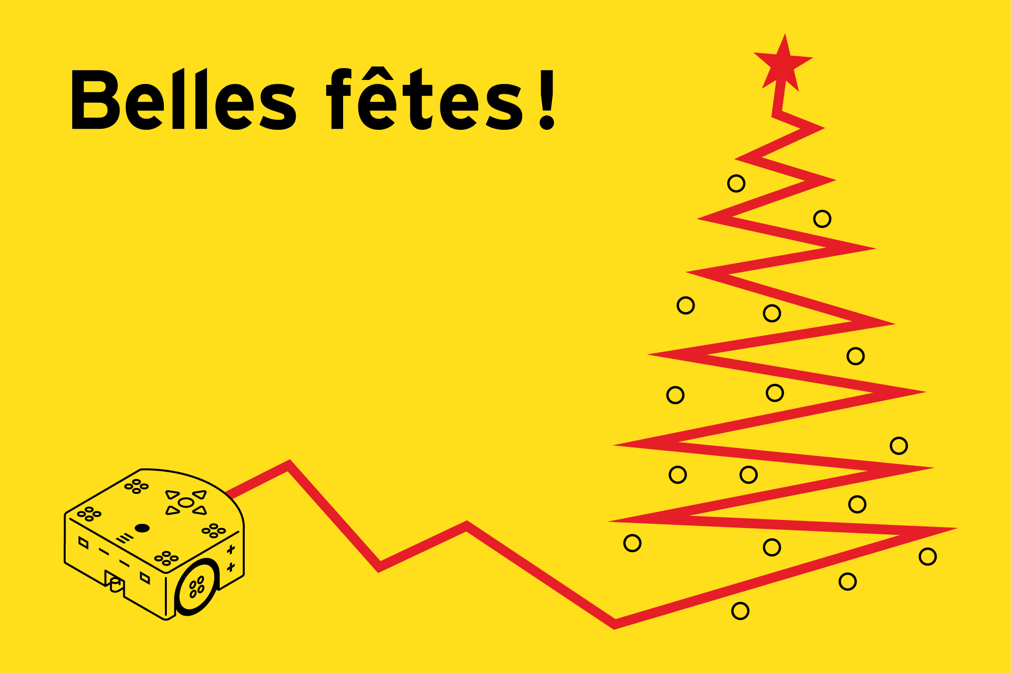 Composition graphique Espace des inventions belles fêtes!